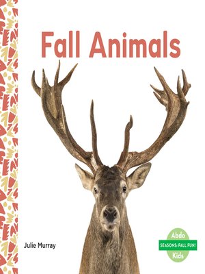 cover image of Fall Animals